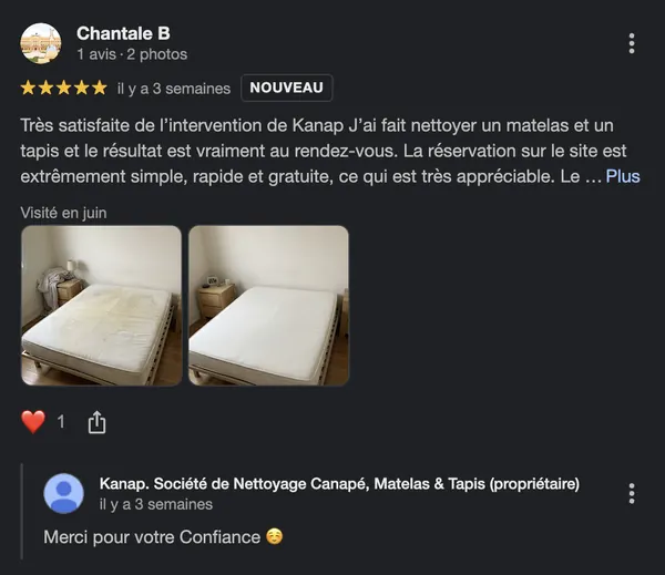 Avis Google client 3